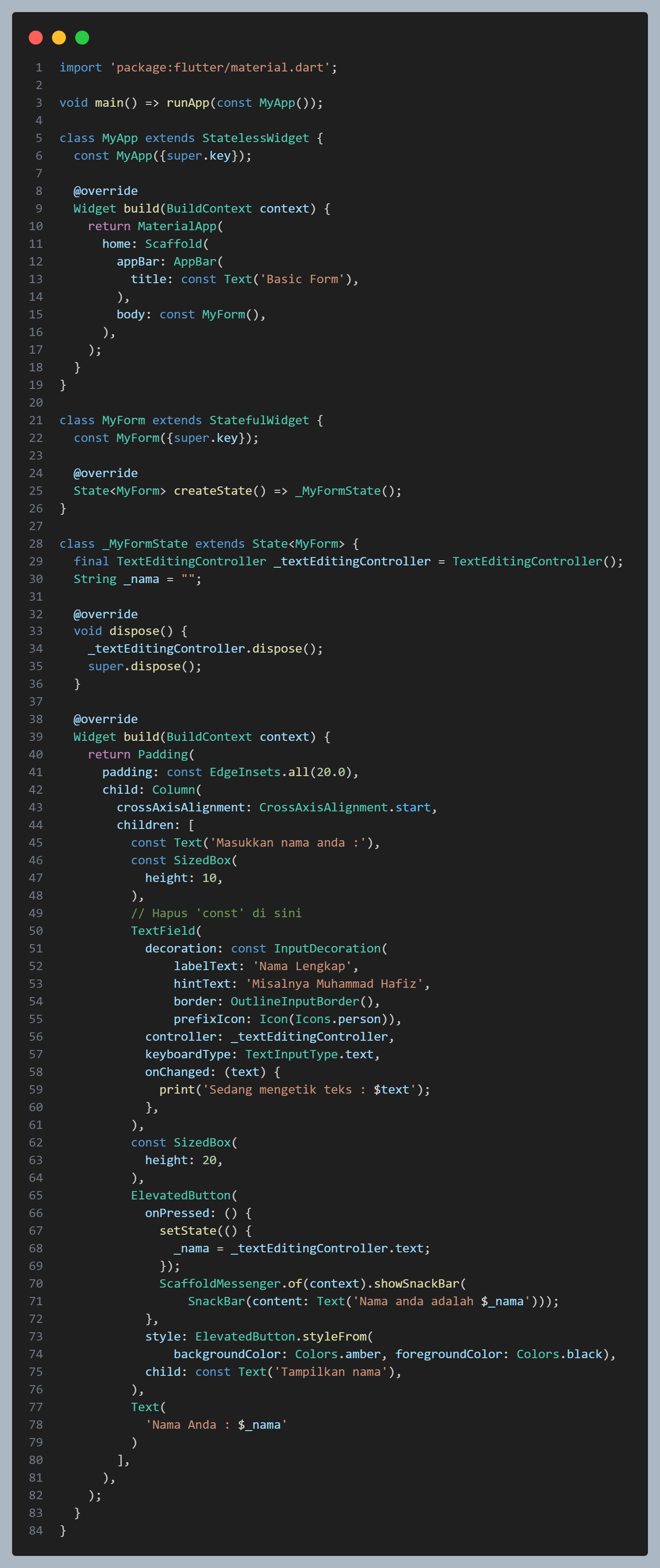 Gambar membuat file form_textfield.dart